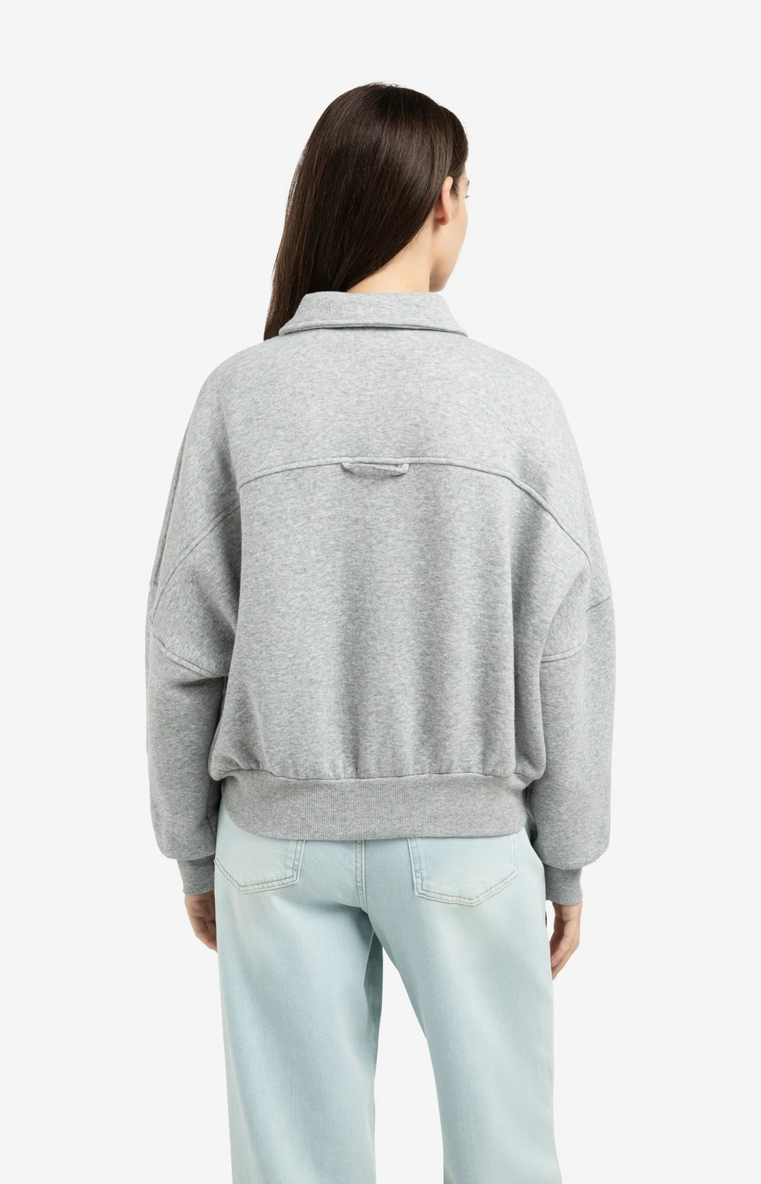 YAYA Grey Zipped Sweat Jacket