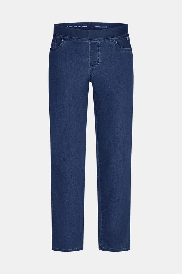 Anna Montana Angelika Jump In Slim Fit Light Denim Jeans