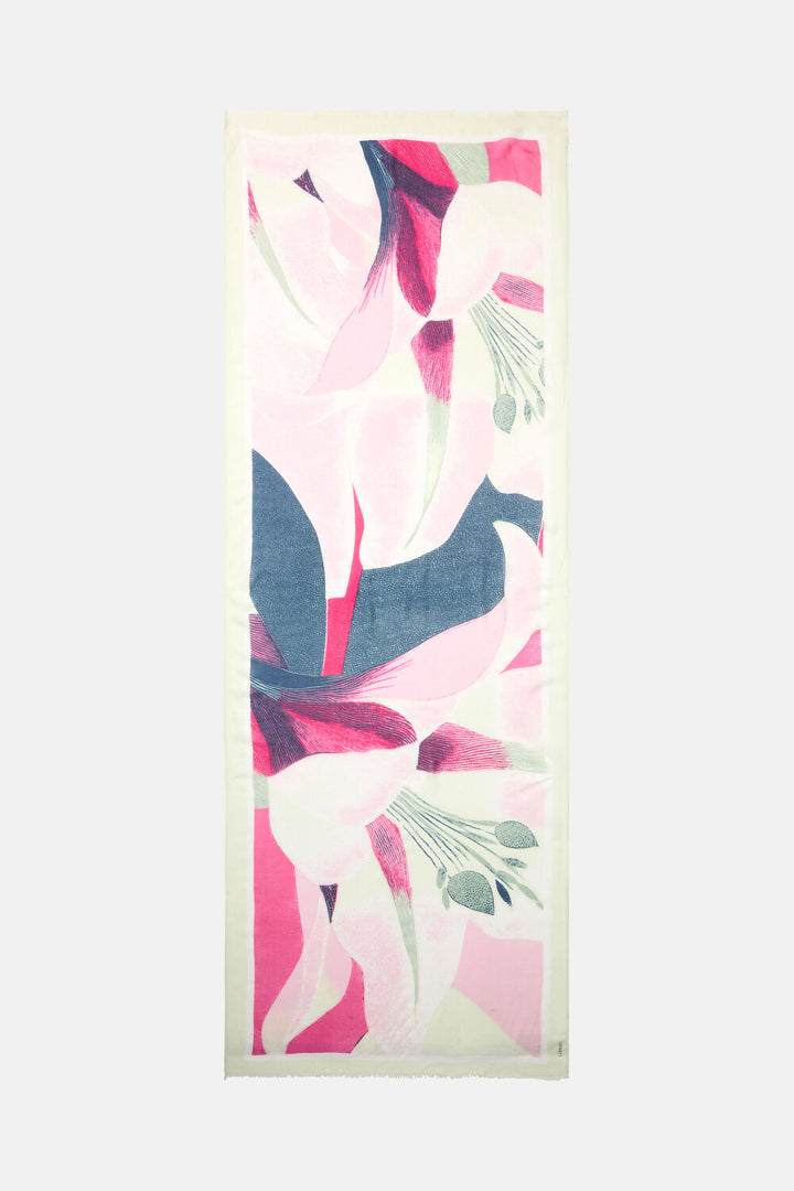 Olsen Fuchsia Woven Scarf