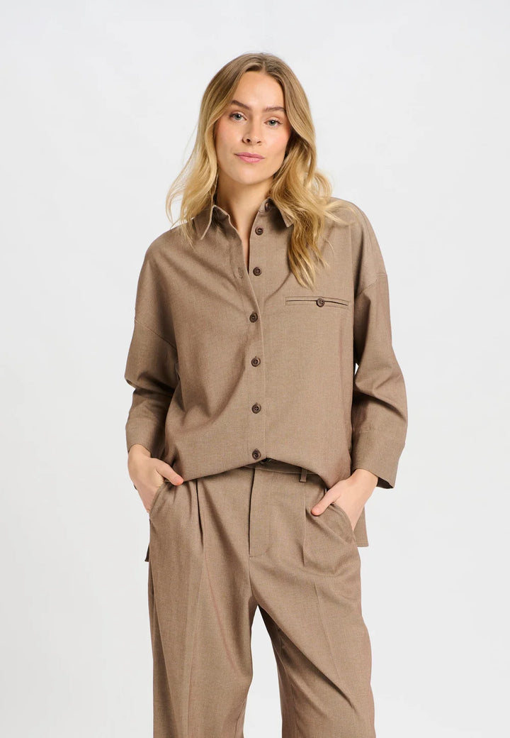 Costamani Dolly Shirt, Dark Sand
