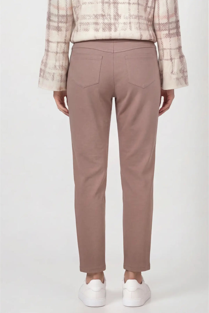 Monari Taupe Joggers with Rhinestones