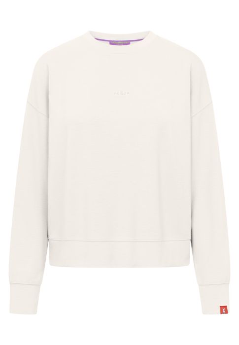 Frieda & Freddies Off White Sweatshirt