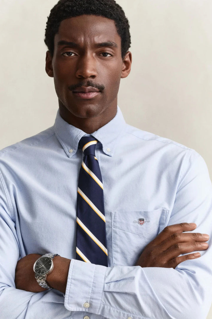 GANT Regular Fit Cotton Oxford Shirt, Blue