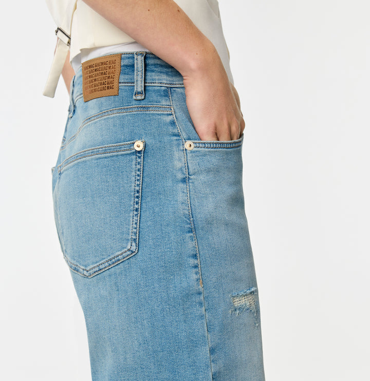 Mac Jeans Danni Barrel Light Authentic Denim Jeans