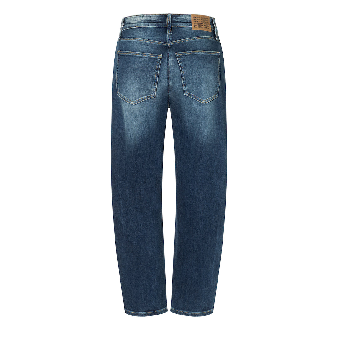 Mac Jeans Danni Barrel Stormy Tinted Denim Jeans