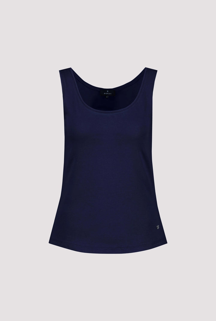 Monari Navy Basic Vest Top