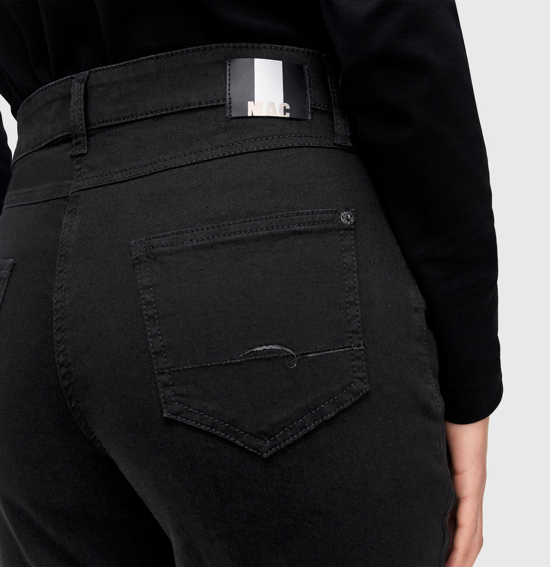 Mac Jeans Melanie Straight Leg Black Jeans