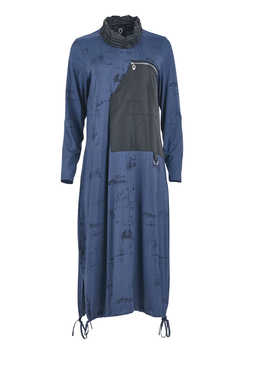 My Soul Print Dress Blue 5054