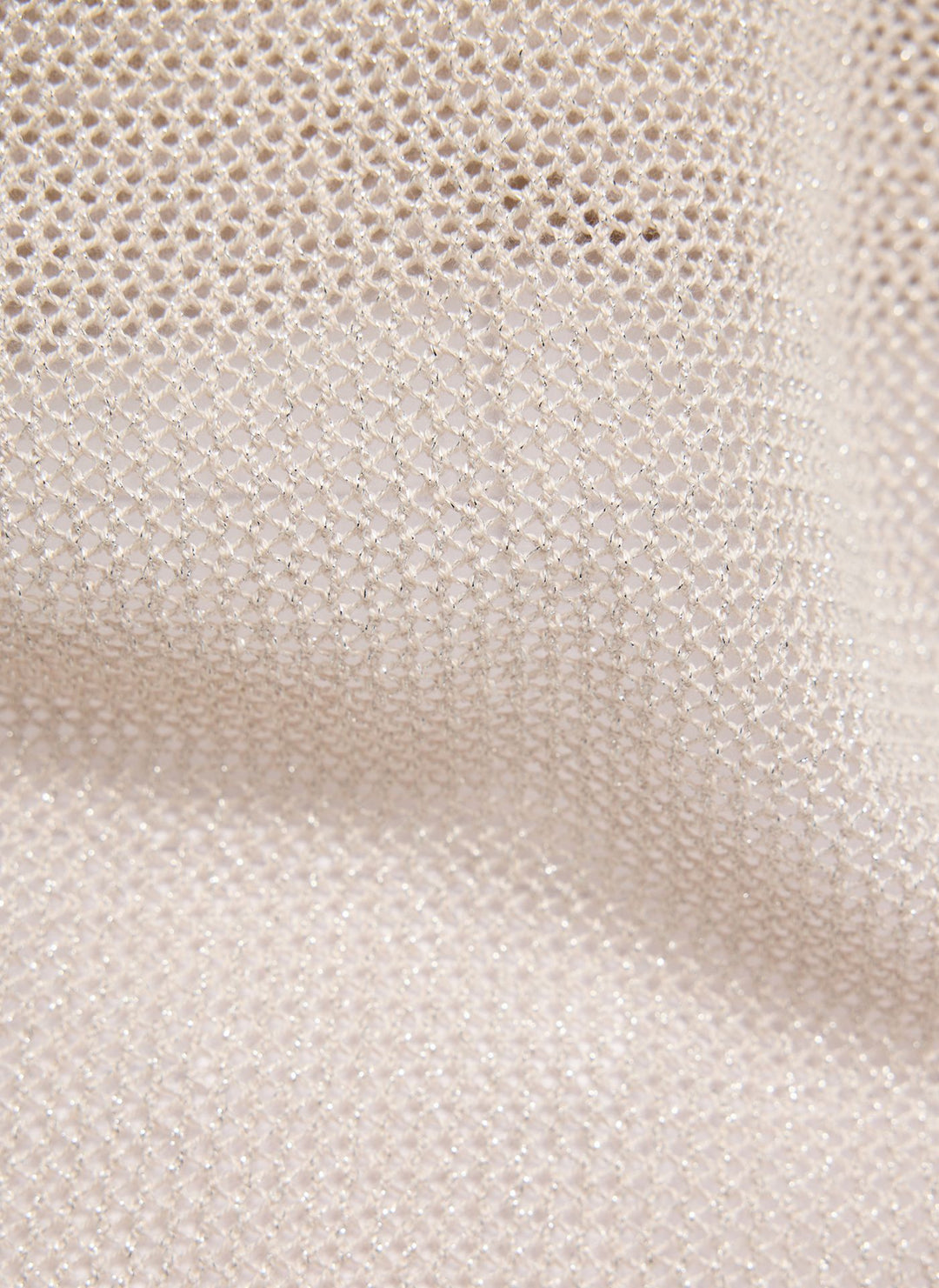 Rabe Beige Textured Knit Zip Cardigan