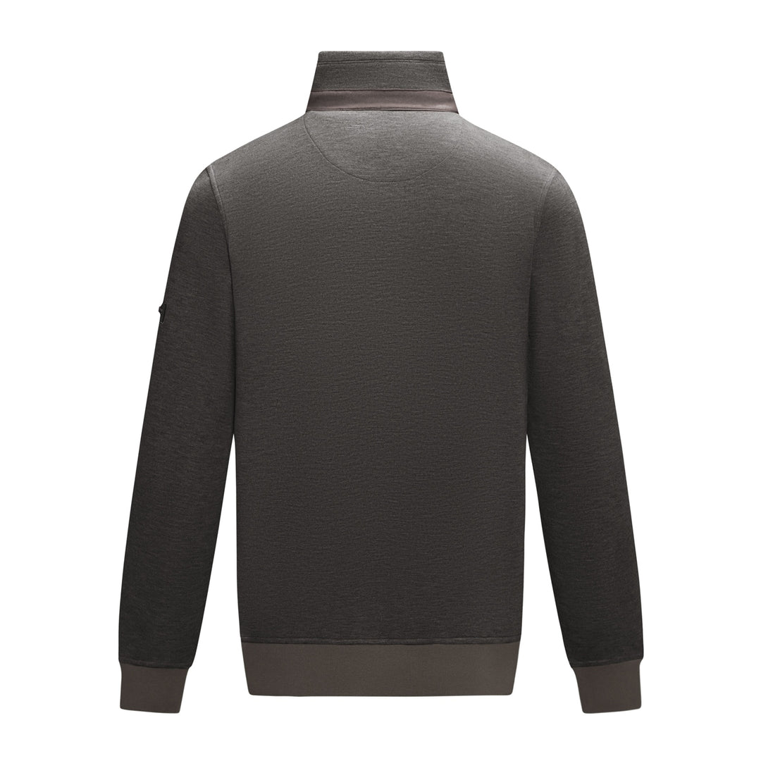 6th Sense Air 1/4 Zip Sweatshirt, Peat