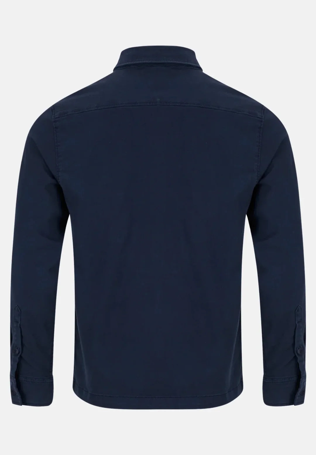 6th Sense Twill Overshirt, Navy