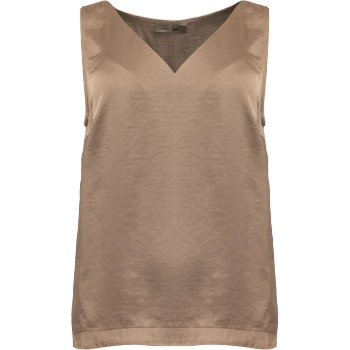 Costamani Clip Top, Dark Sand