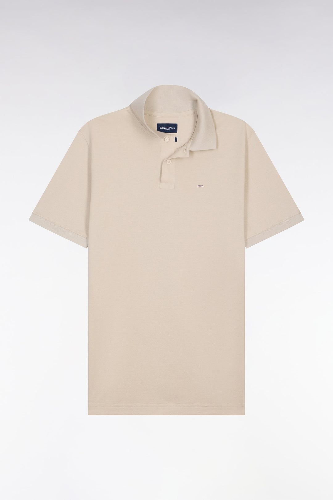 Eden Park Beige Regular Fit Polo Shirt