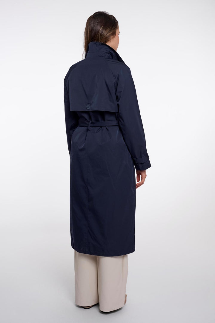 Rino & Pelle Era Navy Double Breasted Coat