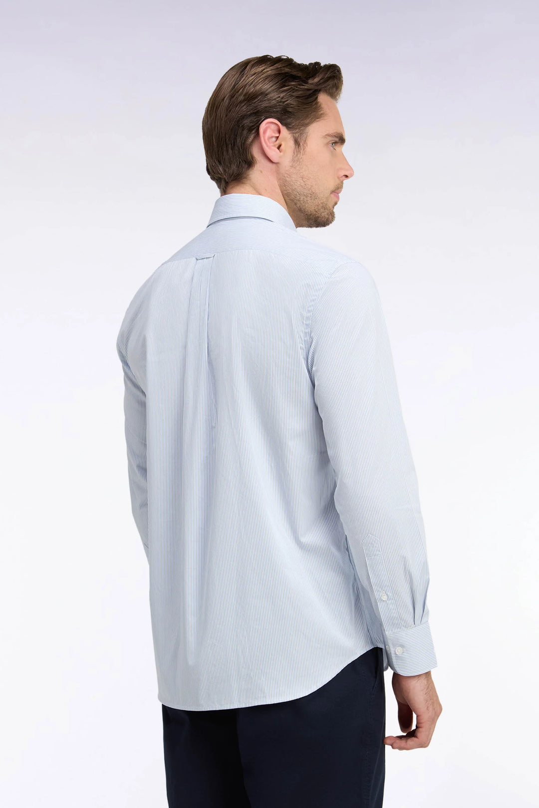Eden Park Sky Stripes Shirt, Blue
