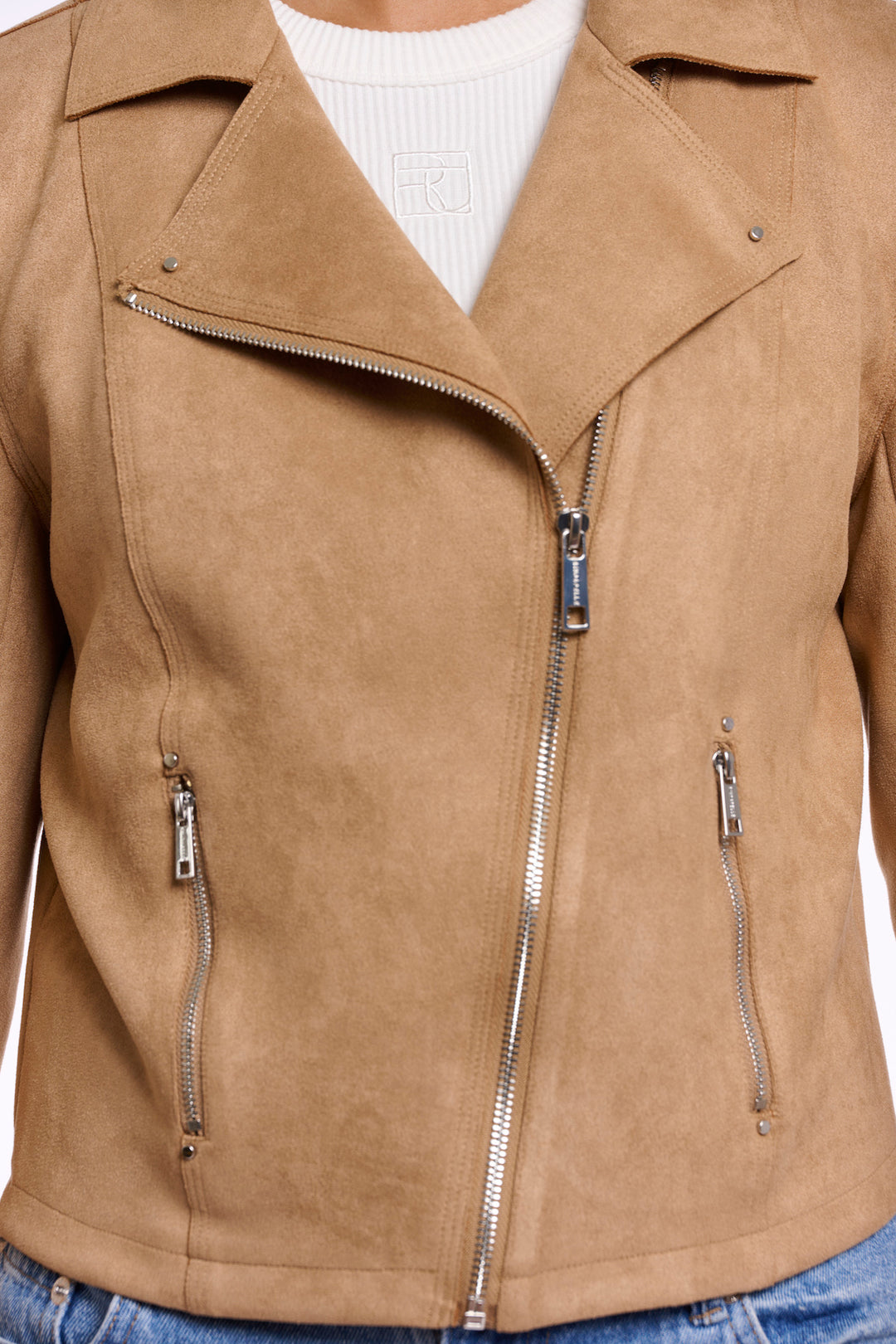 Rino & Pelle Ine Burlywood Zipped Jacket