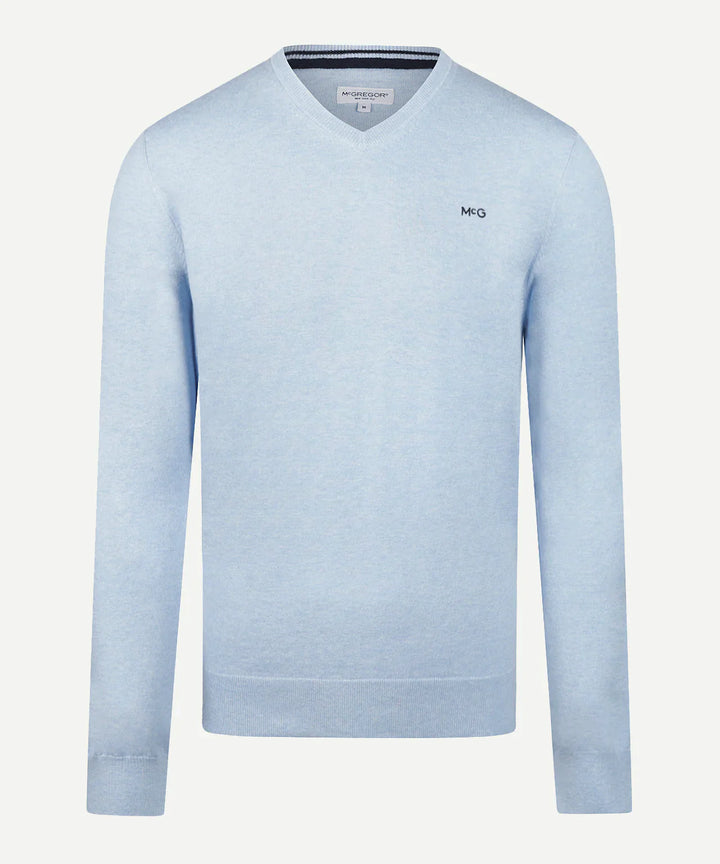McGregor Light Blue V-Neck Sweater