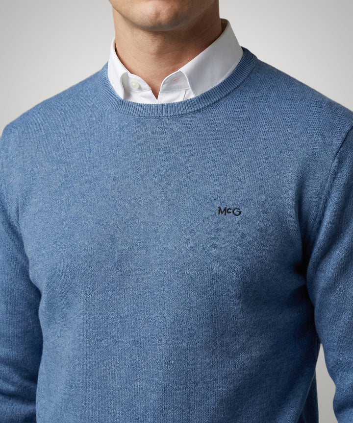 McGregor Vintage Blue Round Neck Sweater