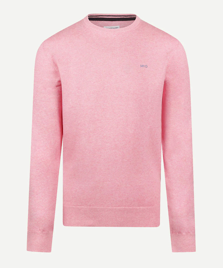 McGregor Light Pink Round Neck Sweater
