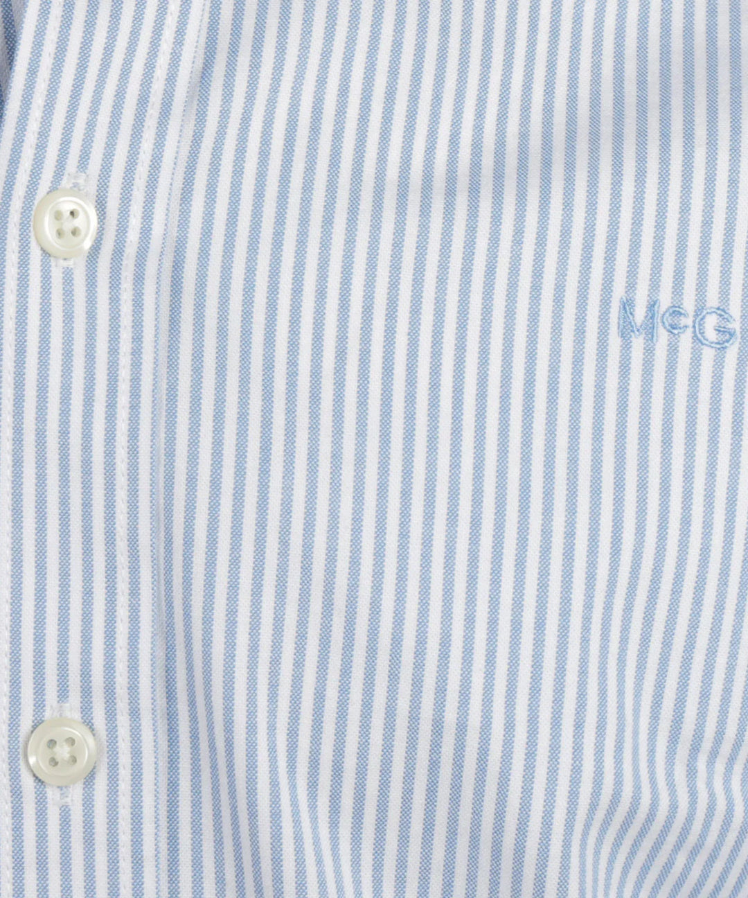 McGregor Light Blue Stretch Oxford Pinstripe Shirt