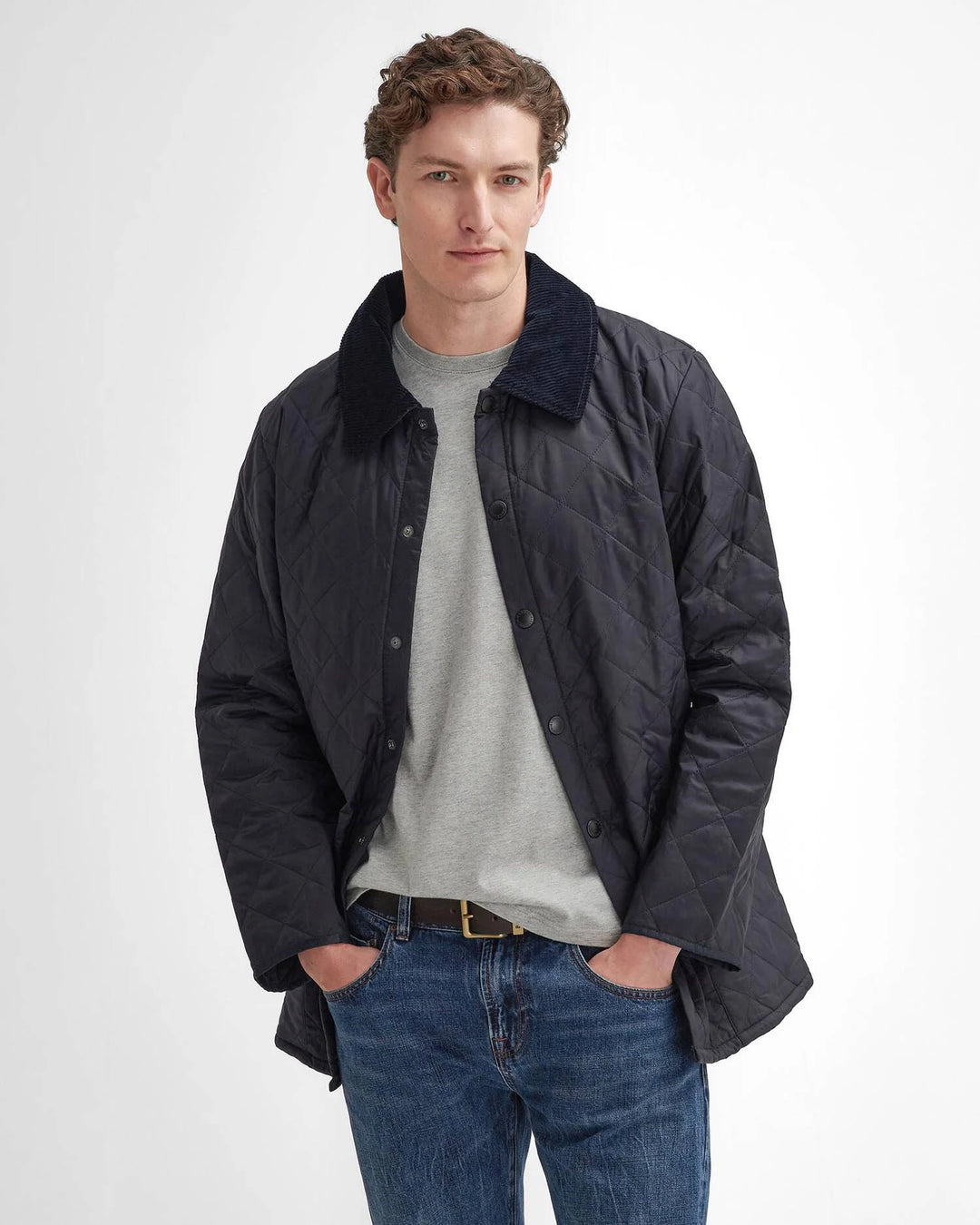 Barbour Liddesdale Quilted Jacket, Navy
