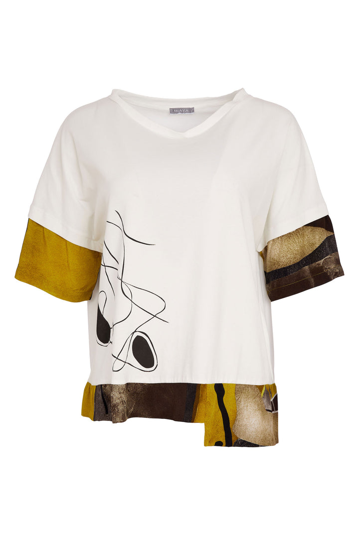 NAYA Oasis Placement Print Top