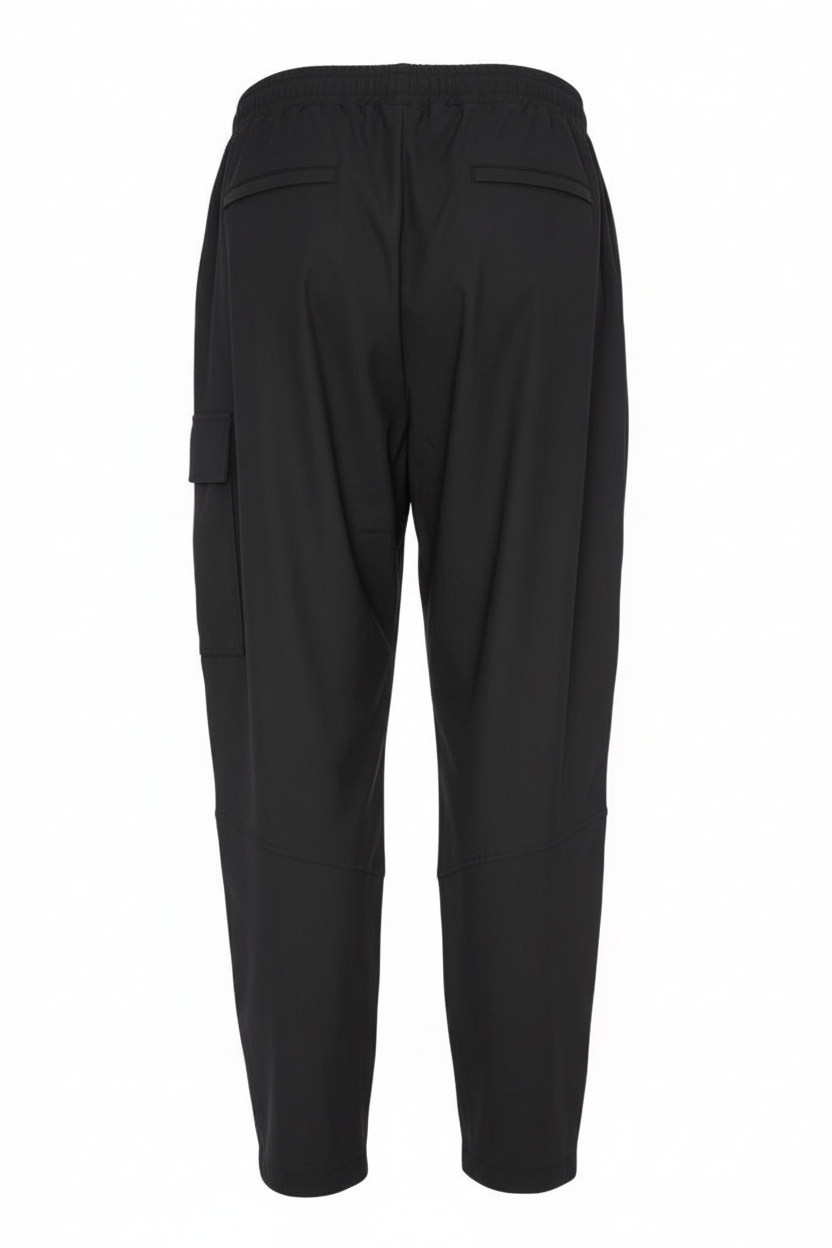 NAYA Black Pull Up Slim Leg Trousers