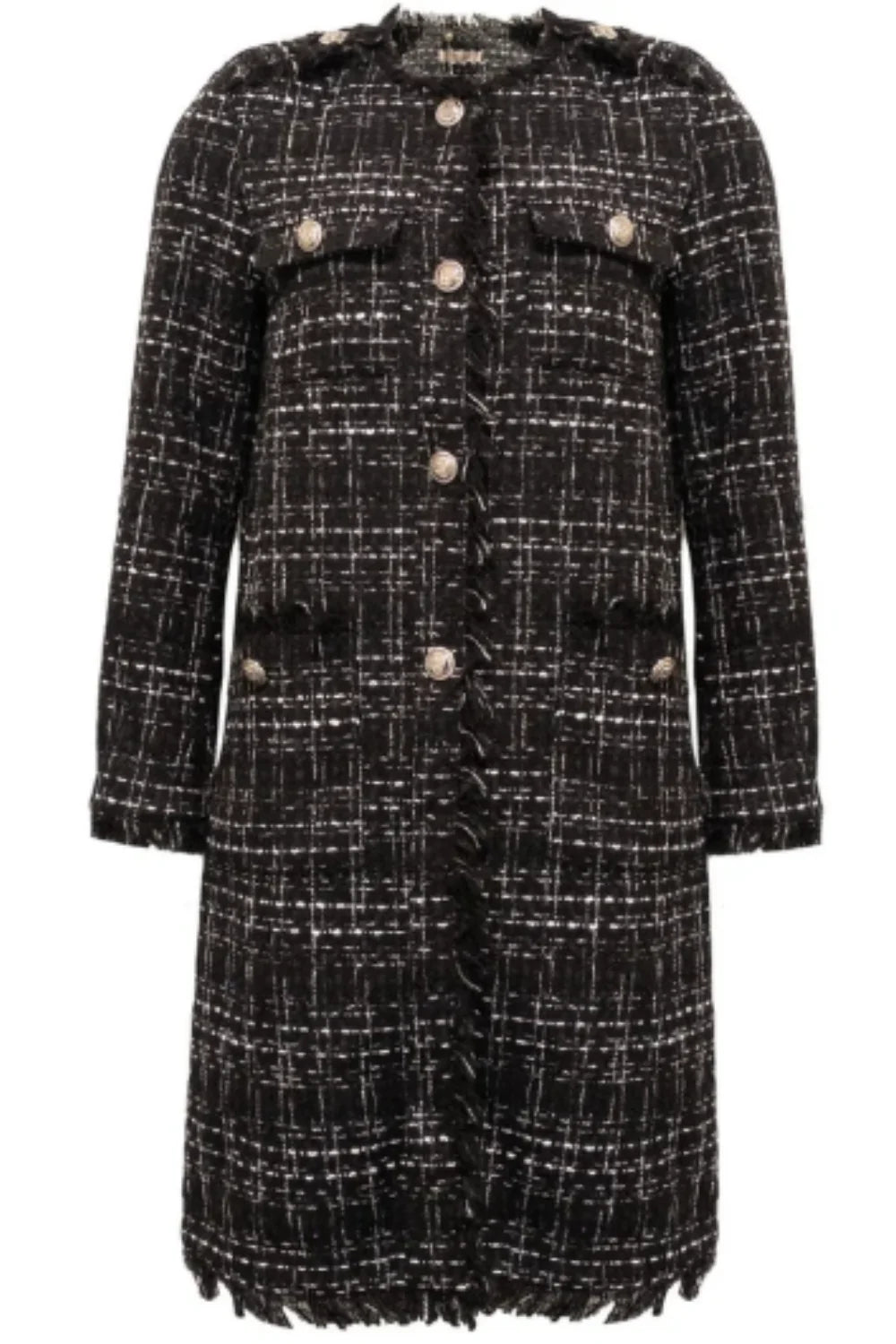 Costamani Bouchle Long Jacket, Black