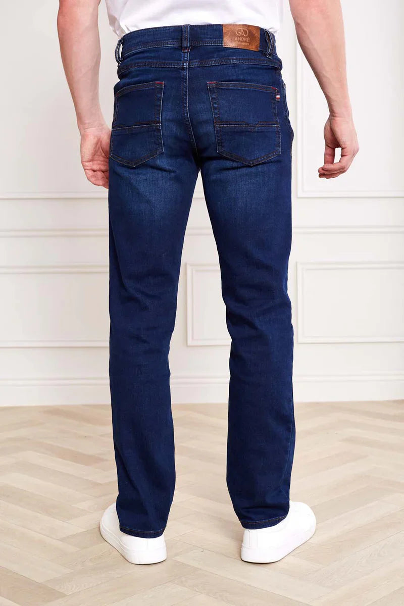 André Sanchez Worn Look Jeans