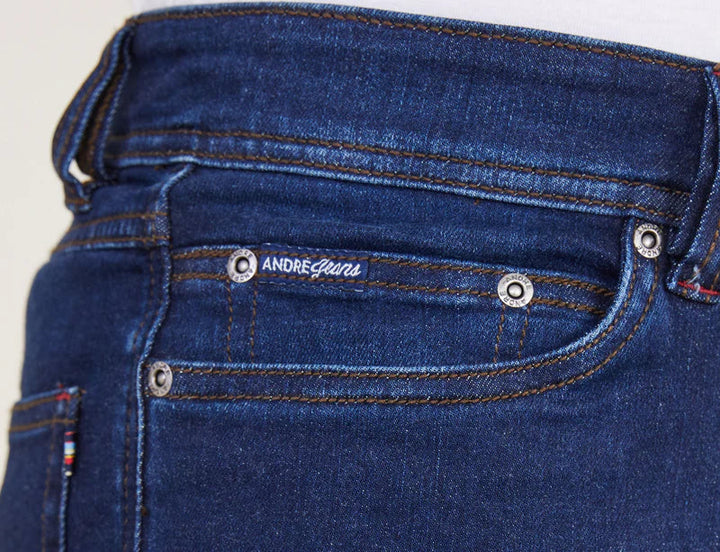 André Sanchez Worn Look Jeans