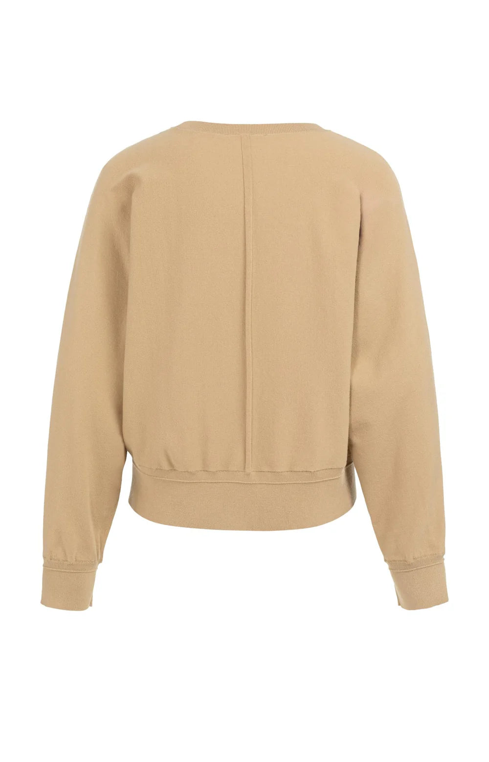 YAYA Tan Brown Batswing Sweater