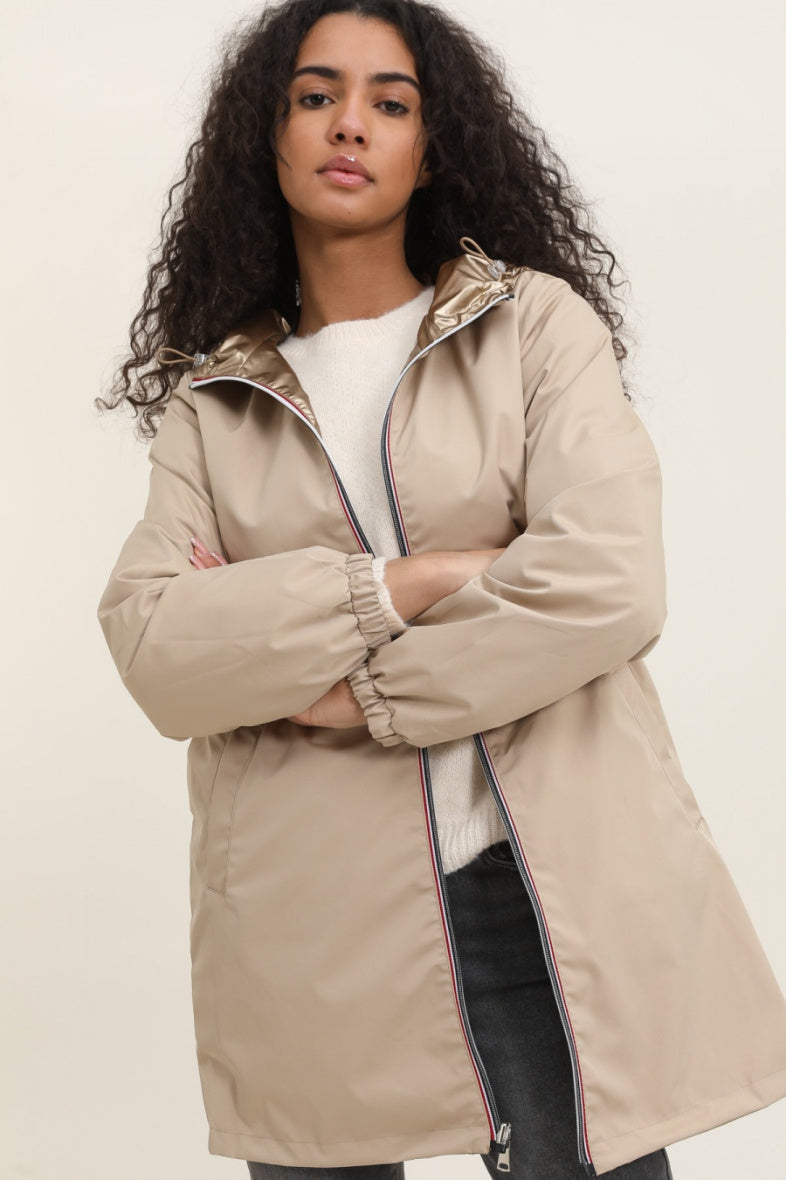 Waterproof Reversible Windbreaker