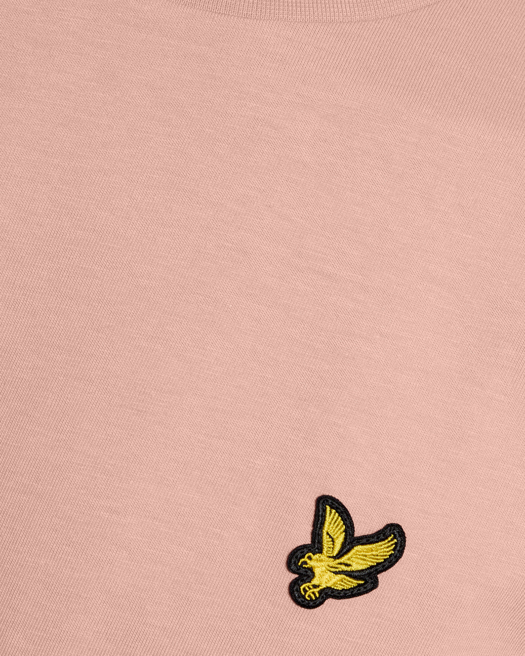 Lyle & Scott Pink Cotton Crew Neck T-Shirt