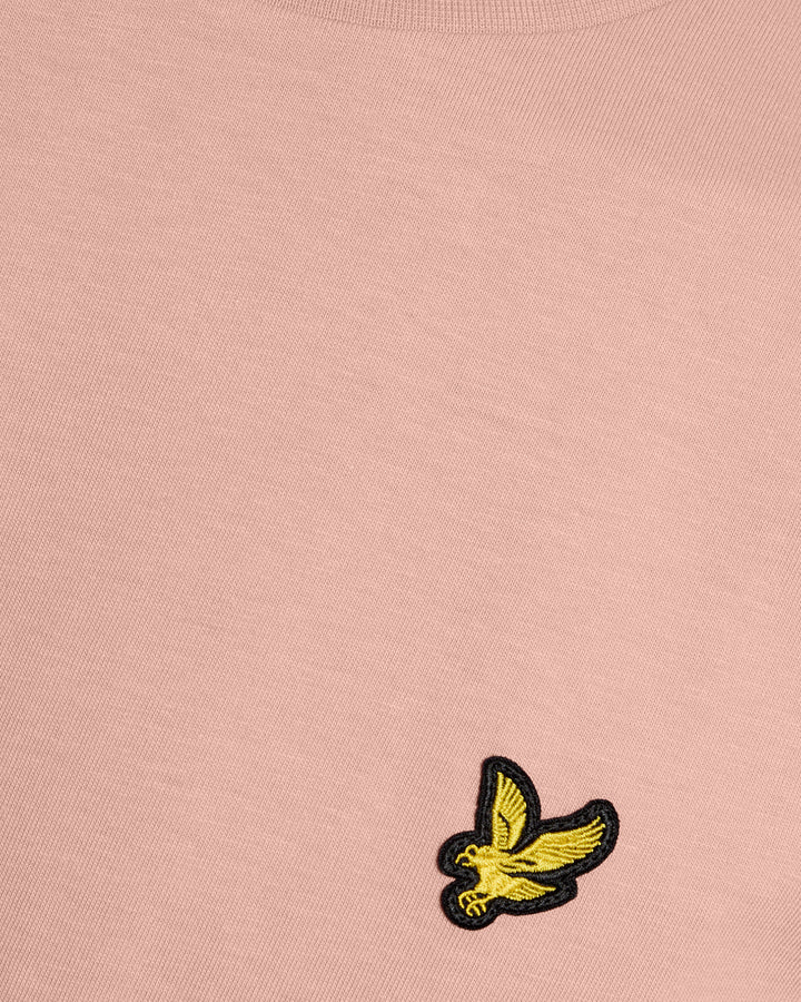 Lyle & Scott Pink Cotton Crew Neck T-Shirt