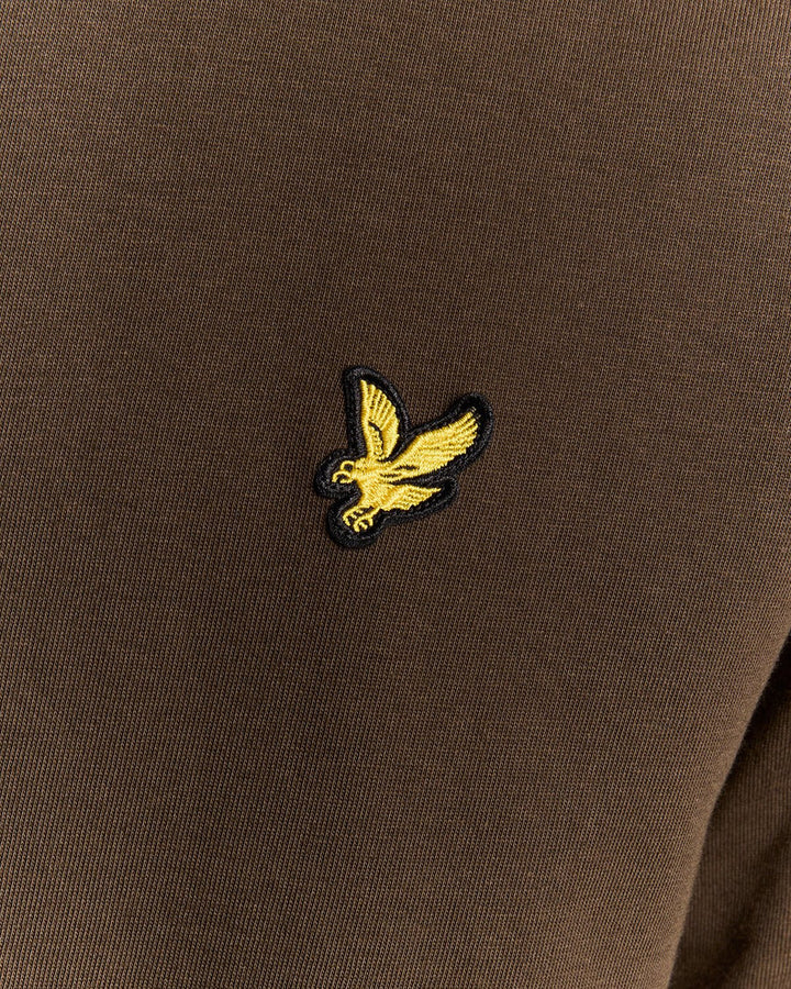 Lyle & Scott Cotton Crew Neck T-Shirt, Olive Green