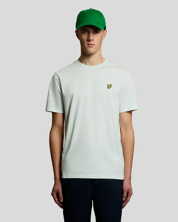 Lyle & Scott Blue Cotton Crew Neck T-Shirt