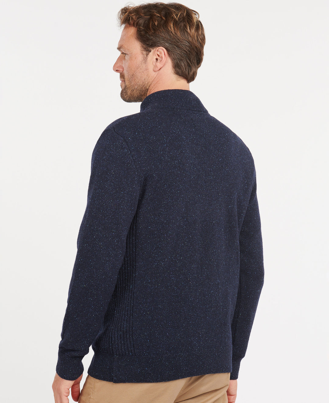 Barbour Tisbury Half Zip, Navy